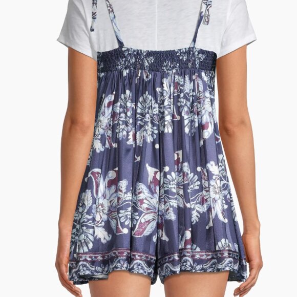 NwT Free People Jazzberry Romper L - Picture 4 of 8